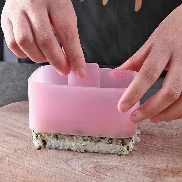 form - Trekantet - sushiformer - sushiform - Risbolleform - Sushi - sæt - Små - forme - selv - produktionssæt - Risbollemaskine