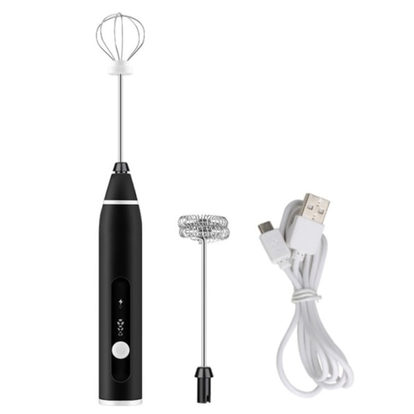 IC Elektrisk melkeskummer, USB oppladbar melkeskummer 2 i 1