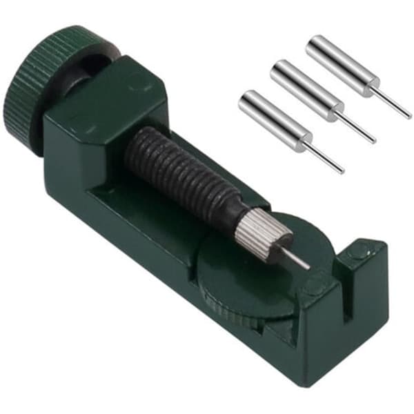 IC Watch, Urverktyg, med 3 extra stift, Set för demontering av watch, Svart