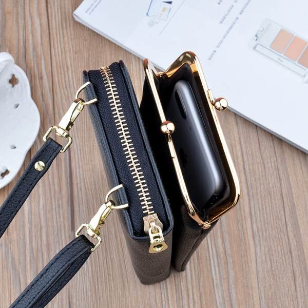 IC Lyxiga läderhandväskor Damväska för kvinna 2022 Mobiltelefonväskor Crossbody-väskor för kvinnor Handväska Clutch Telefonplånbok Axelväska