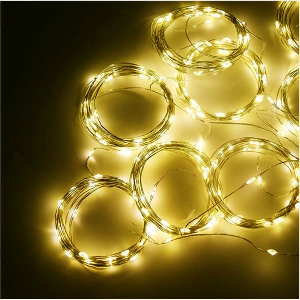 LED-gardin 3x1m - Varmvit