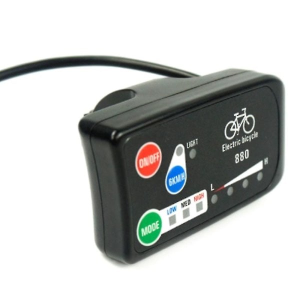 IC CNE Elcykel Display 36v 48v Ebike Led880 Cont