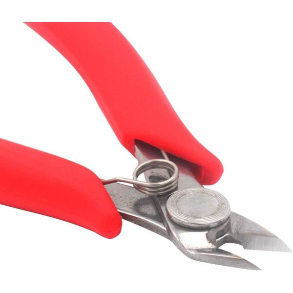 IC Flush Cutters Tång 5-tuumaiset tarkkuussidosleikkurit Pieni lanka-leikkurit Sprue Cutter muovi-malleille korujen valmistukseen, 4-pakkaus