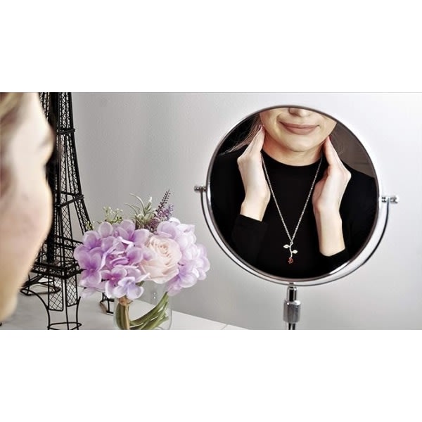 IC Halskjede til kvinner, Gullkjede til kvinner Rose-Halskjede med anheng, Estetisk halskjede, Preppy Smykker, Trendy smykker