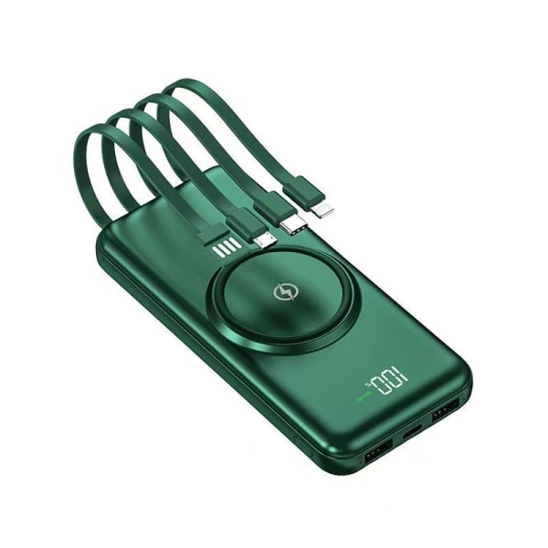 IC Bærbar Slim Magnetisk Powerbank 10000mah Oplader Powerbank
