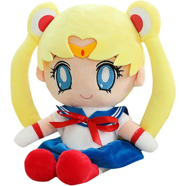 IC Sailor Moon plyschdocka Tsukino Usagi Chibiusa stoppade leksak 40 cm