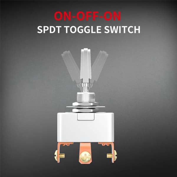 Kraftig 50A 12V DC R13-401-103 Bil Rocker Switch Høj Strøm Modificeret af