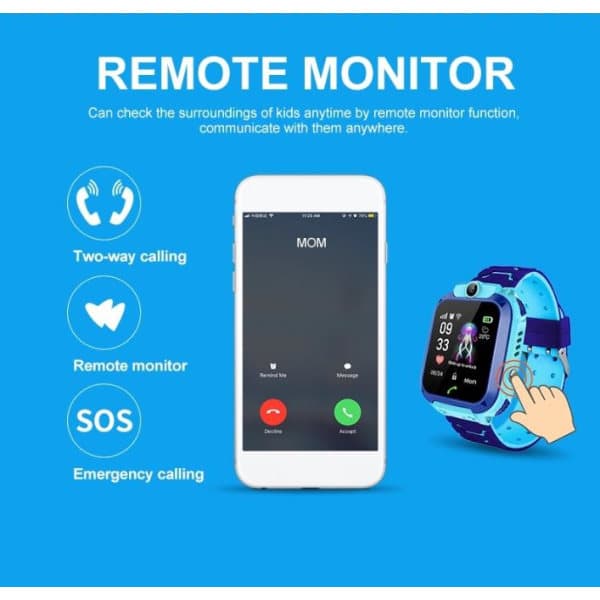 IC Smartwatch til børn til drenge og piger med tovejsopkald