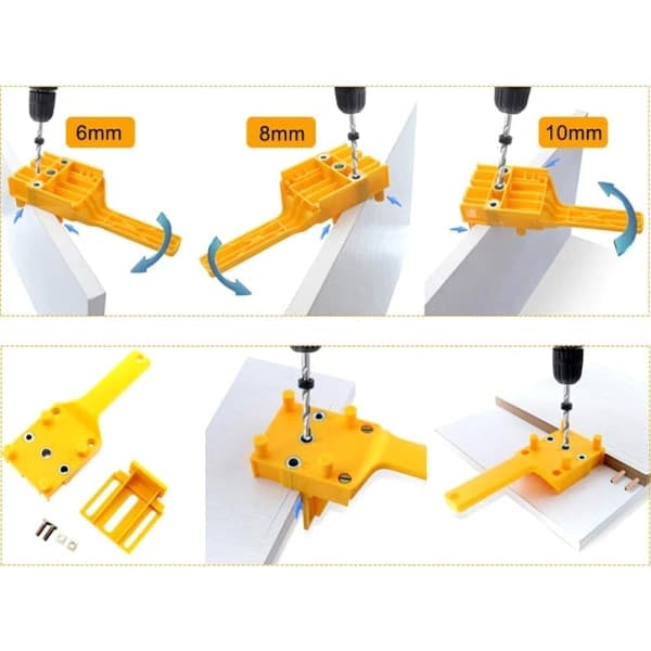 IC 41 ST Borrjig Trunnion Drill Jig Kit lige hul