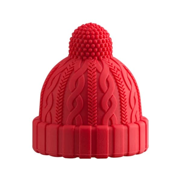 Silikonflaskehette Beanie Cap Dekorativ flaskehette Korkutskifting for vindrykk