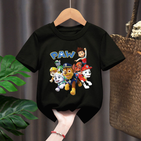 Wang Wang Team Barn T-shirt Pojkar T-shirt F2 Wang Wang Team Svart 110