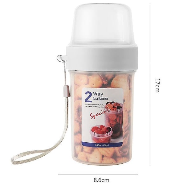 IC CNE Frukost On The Go Koppar Yoghurt Bärbara Muggar Stora
