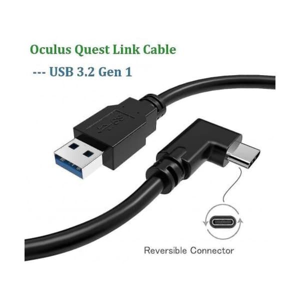 IC Quest Link-kabel 16ft/5m Oculus Quest Link-kabel høy hastighet