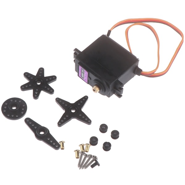 1 set MG996R 360° växelservo med högt vridmoment för RC-helikopter