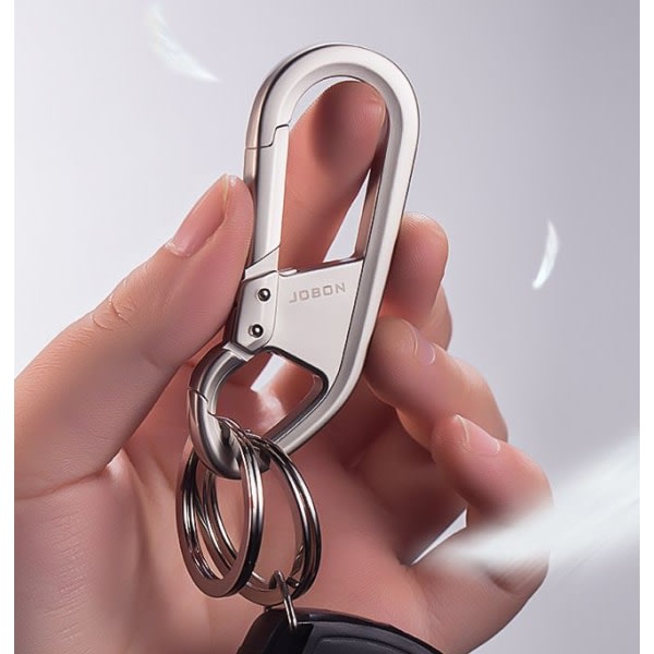 Zinklegering Nøglering, Karabinhage Nøglering Ring Nøglering Nøglering IC