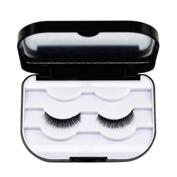 Förvaringsbox för lösögonfransar, Makeup Organizer, Resefransar, One Size