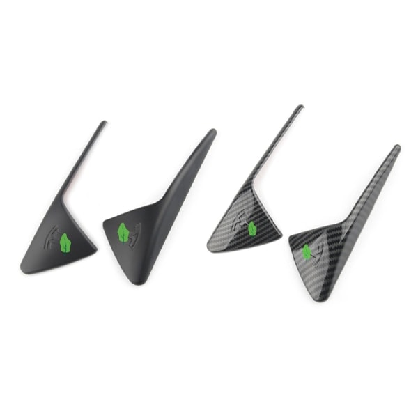 IC 2 stk/ Sæt Til Tesla Model 3 XSY Side Standard Kamera ABS Beskyttelse carbon fiber mønster