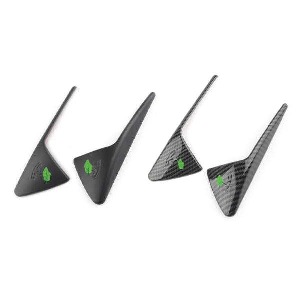 IC 2st/ Set För Tesla Model 3 XSY Sidokamera Standard ABS Skydd kolfibermönster