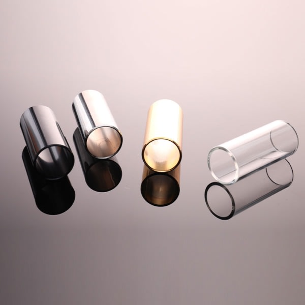 IC 60MM Kitara Slide Bar Ruostumaton teräs Metalli/Lasi Finger Slides Kulta
