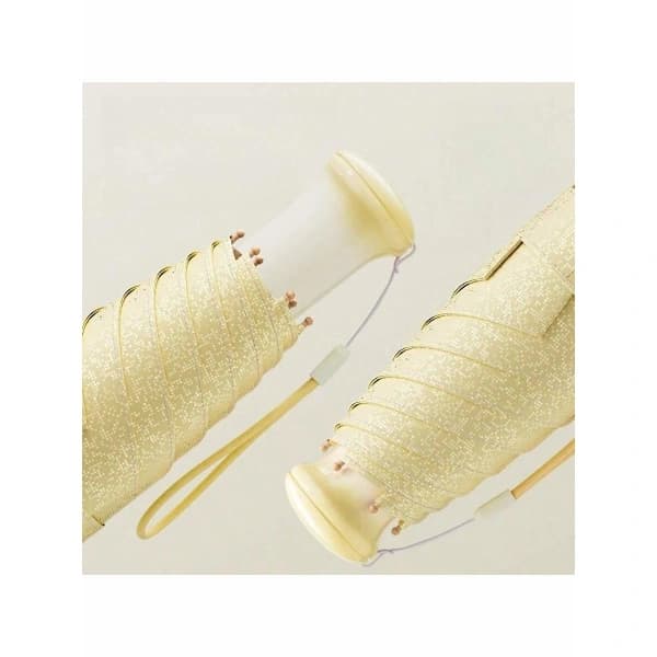 Femfoldigt 8-bens Macaron Farvegradient Paraply Solbeskyttelse
