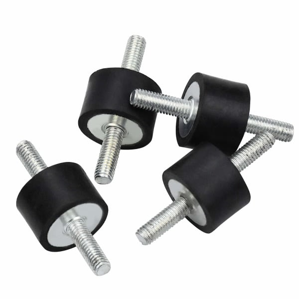 IC St. M8 30 x 20 mm Kumiren Vastavibrationskiinnikkeet, Vibr
