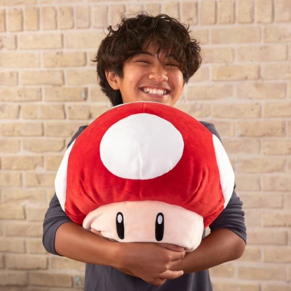IC CNE Nintendo Super Mario Pehmolelu - Punainen Sienipehmolelu -