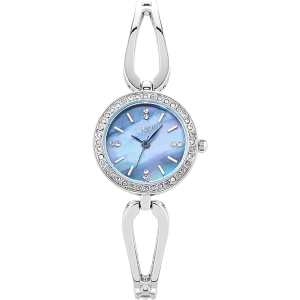 IC Dammode Quartz Armbandsur Elegant watch för kvinnor Vattentät rostfritt stålband Lyx Watch