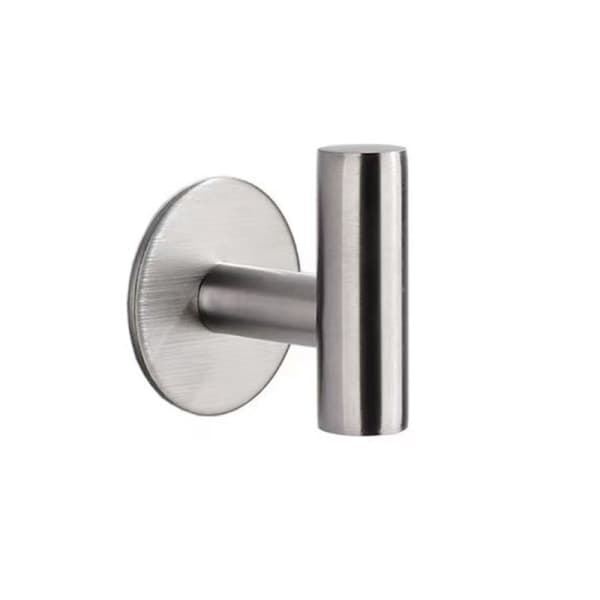 IC 304 Rostfritt Stål Enkelkrok, Klädkrok, Väggmonterad, 2-pack