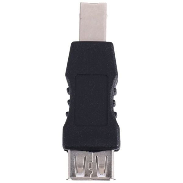 USB-skrivaradapter Typ A B Hane Svart Silverton