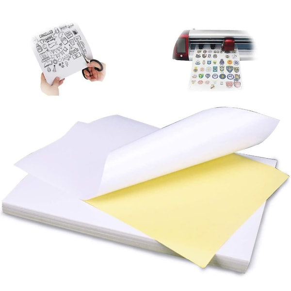 IC CNE Hjemmekontormaterial Etikettpapir A4 Matt