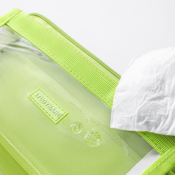 Pennfodral med stor kapacitet Brevpapper Estetiskt Transparent A4