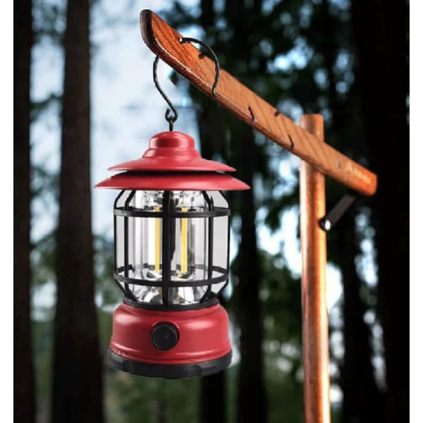 IC Campinglampe, Havebelysningslamper, Udendørslys (sort, genopladelig)GroupM