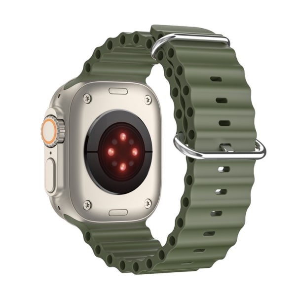 IC Silikonranneke Ocean - yhteensopiva Apple Watch -rannekkeen kanssa Apple Watch Ultra -kellolle