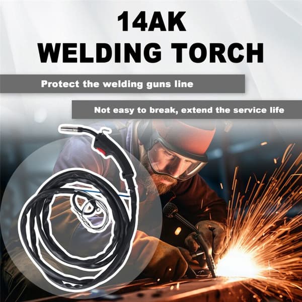 MIG-svetsmaskin / Utrustningstillbehör Binzel 14Ak-brännare lämplig för utrustning med 4M-kabel