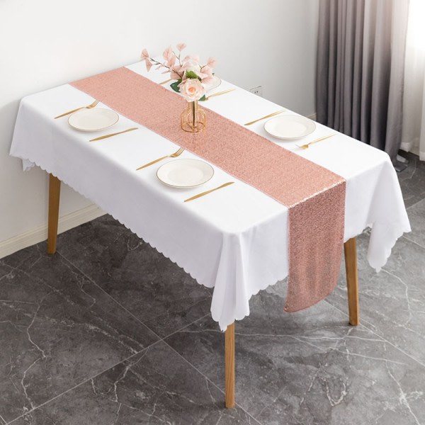 IC Flash Rose Gold Sencer Bordløper 30x180cm