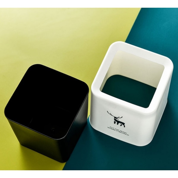 IC Mini Discovery Papperskorg Kvadratisk Hjort Vit (14,5cm*10cm*15,3cm)