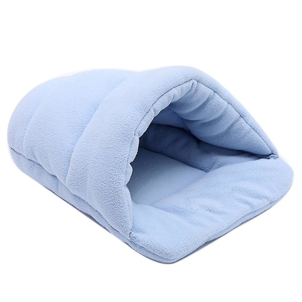 Tyk Fleece Varm Hunde Katte Telt Hule Rede Slips Form Kæledyr Sovepose