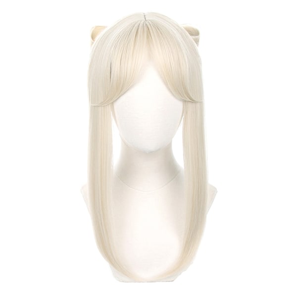 IC Game Genshin Impact Ningguang Cosplay Paryk Kostume 50cm Hår Wi