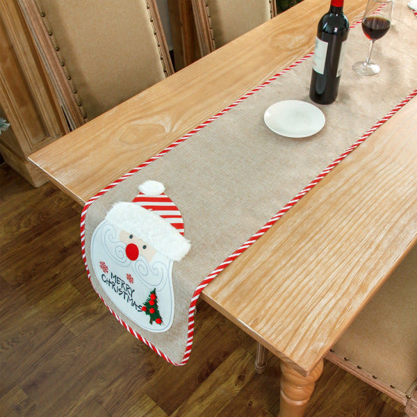Julbordsskydd Matsal Bordsduk Jultomten Skrivbord Santa Claus