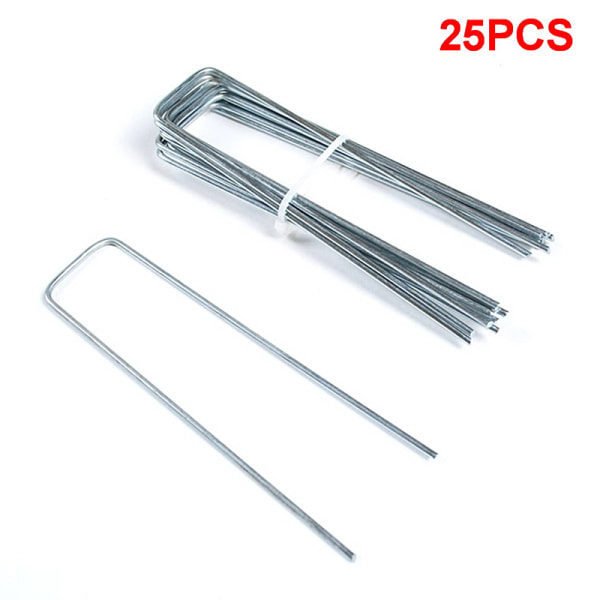 IC 50x camping tält pinnar U-form stift pinnar 25PCS
