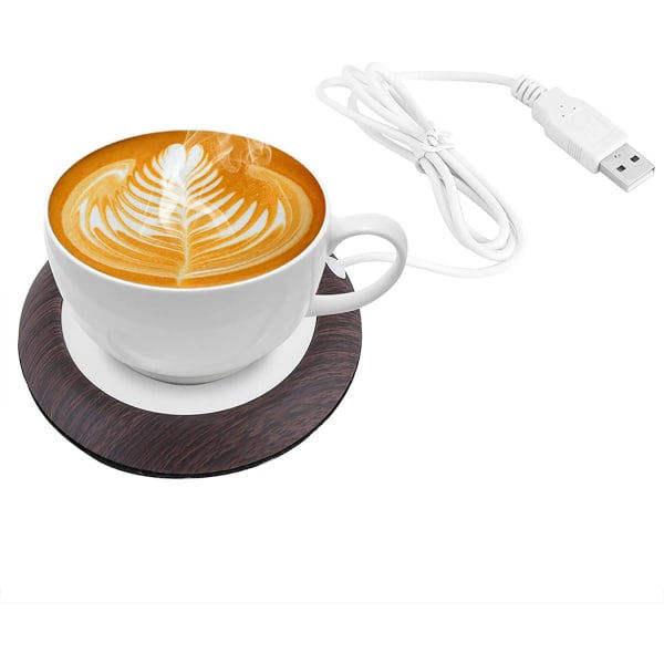 IC USB Kopvarmer Opvarmet Kops Underlag Te Bordsmåtte Kaffevarmer #1