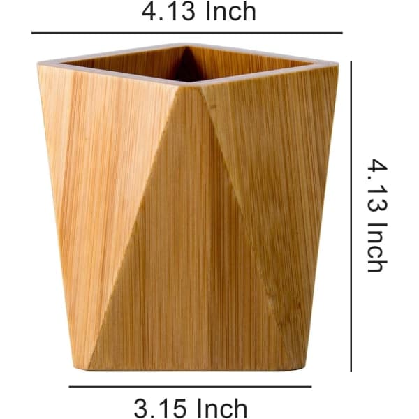 IC Bambu skrivebordspennestativ for barn - Geometrisk