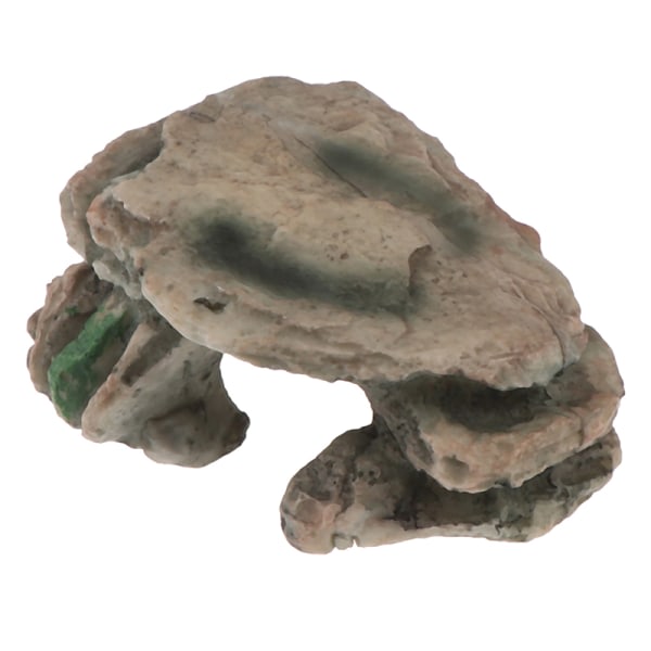 IC Akvarium Skjulestein Reptil Klatreplattform Steiner for