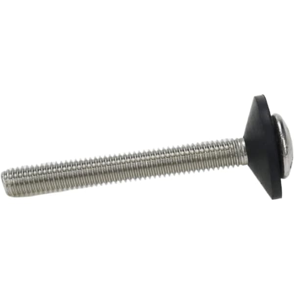 IC Toiletbolt og Plade med Lang Mutter, 2-delt Toiletkumme til Skål Boltesæt Rustfrit Stål Toiletkummer Hardware