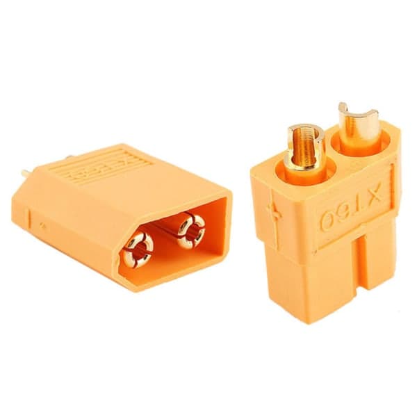 IC 40 STK 10 par XT60 han-stikkontakter Plugger til RC Orange 40stk