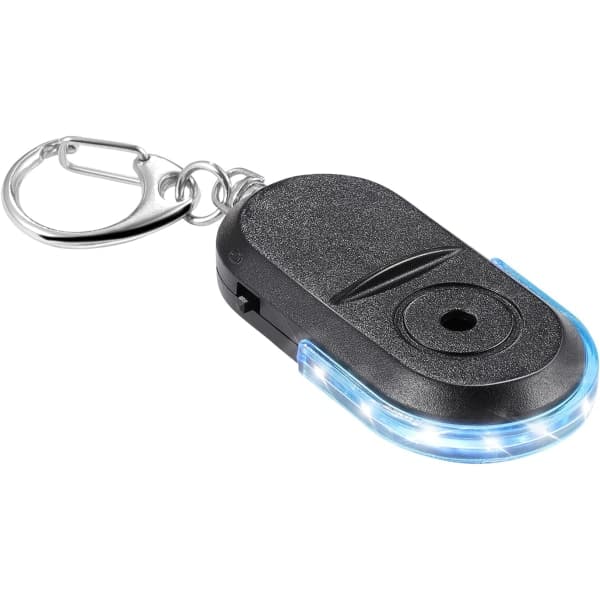 Trådløs nøglefinder med alarm og LED-lys (blå) IC