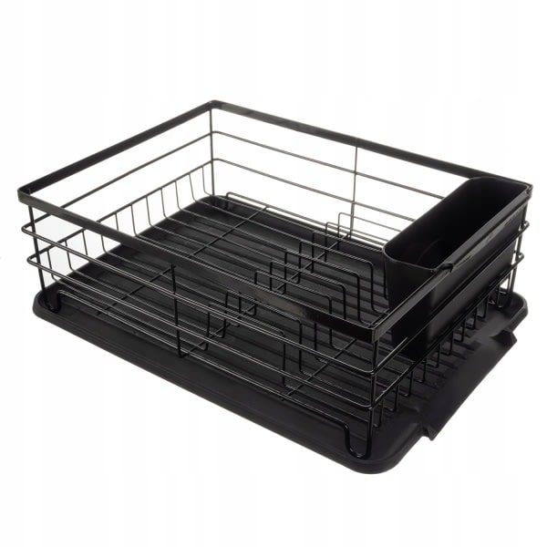 Diskstativ Svart Metall - 44 x 31 x 14,5 cm Svart