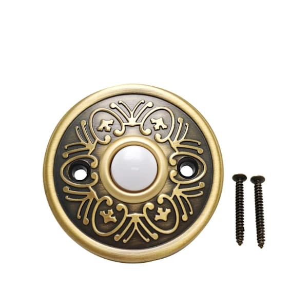Doorbell Button with LED Lighting, Weatherproof for Home