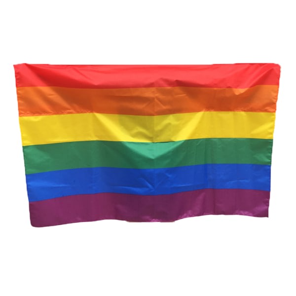 IG Rainbow Pride Banner 3x5 fot (36 x 60 tum) - levande farvemønster 4