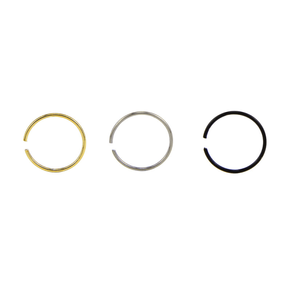 IC 14 st/ Set Strass Näsringar Hoop C-Form Ring Ben Bar Stift